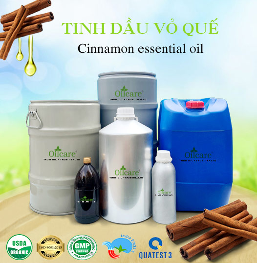 Tinh Dầu Vỏ Quế Giá Sỉ Tốt Nhất & Bán Buôn Linh Hoạt Số Lượng Lớn (Lít, Kg)